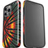 Liquid Blue Tie Dye - Rasta iPhone 15 Pro Impact Case