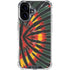 Liquid Blue Tie Dye - Rasta iPhone 16 Clear Case