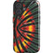 Liquid Blue Tie Dye - Rasta iPhone 16 Magsafe Impact Case