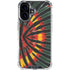 Liquid Blue Tie Dye - Rasta iPhone 16 Plus Clear Case