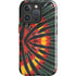 Liquid Blue Tie Dye - Rasta iPhone 16 Pro Impact Case