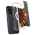 Liquid Blue Tie Dye - Rasta iPhone 16 Pro MagSafe Case