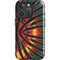 Liquid Blue Tie Dye - Rasta iPhone 16 Pro Magsafe Impact Case