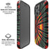 Liquid Blue Tie Dye - Rasta iPhone 16 Pro Magsafe Impact Case