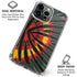 Liquid Blue Tie Dye - Rasta iPhone 16 Pro Max Clear Case