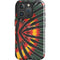 Liquid Blue Tie Dye - Rasta iPhone 16 Pro Max Impact Case