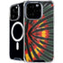 Liquid Blue Tie Dye - Rasta iPhone 16 Pro Max MagSafe Case