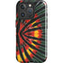 Liquid Blue Tie Dye - Rasta iPhone 16 Pro Max Magsafe Impact Case