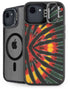 Liquid Blue Tie Dye - Rasta iPhone 16e Kickstand Case