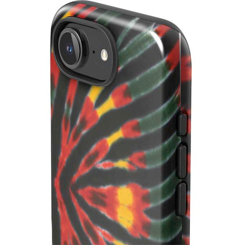 Liquid Blue Tie Dye - Rasta iPhone 16e Impact Case