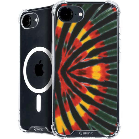 Liquid Blue Tie Dye - Rasta iPhone 16e MagSafe Case