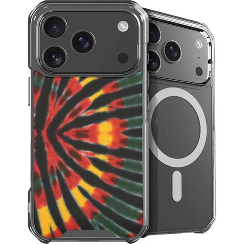Liquid Blue Tie Dye - Rasta iPhone 18 Pro MagSafe Case