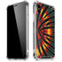 Liquid Blue Tie Dye - Rasta iPhone X/XS Clear Case