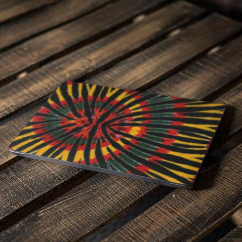 Liquid Blue Tie Dye - Rasta Apple MacBook Air Skin