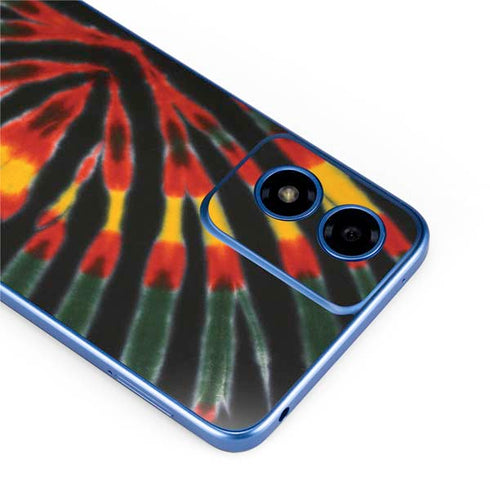 Liquid Blue Tie Dye - Rasta Moto G Play 4G (2024) Skin