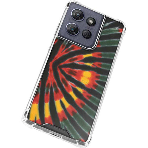 Liquid Blue Tie Dye - Rasta Moto G Power 5G (2025) Clear Case
