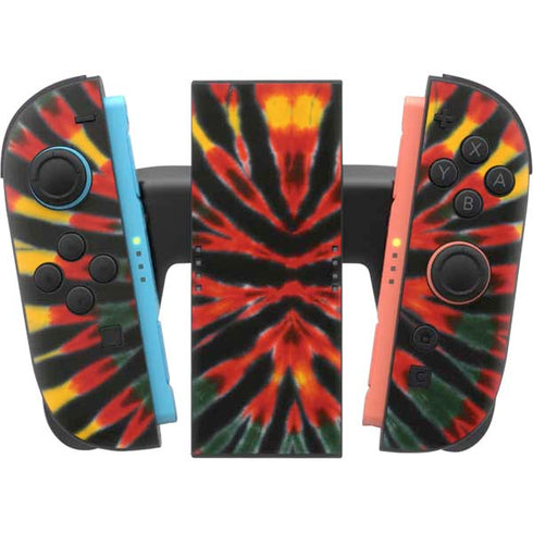 Liquid Blue Tie Dye - Rasta Nintendo Switch 2 (2025) Joy-Con Controller Skin