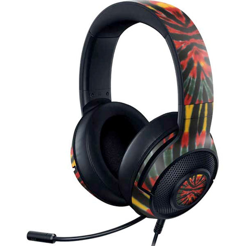 Liquid Blue Tie Dye - Rasta Razer Kraken X Skin
