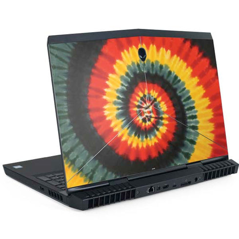 Liquid Blue Tie Dye - Rasta Spiral Dell Alienware Skin