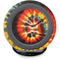 Liquid Blue Tie Dye - Rasta Spiral Fast Charge Wireless Charging Stand Skin