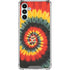 Liquid Blue Tie Dye - Rasta Spiral Galaxy A13 5G Clear Case