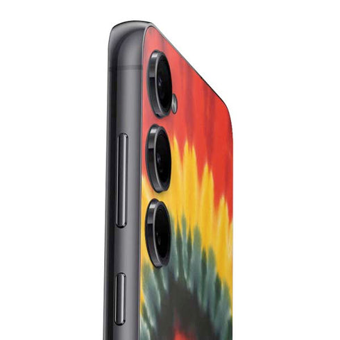 Liquid Blue Tie Dye - Rasta Spiral Galaxy A16 5G Skin