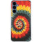 Liquid Blue Tie Dye - Rasta Spiral Galaxy A55 5G Clear Case