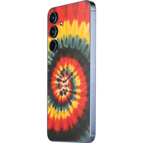 Liquid Blue Tie Dye - Rasta Spiral Galaxy A55 5G Skin
