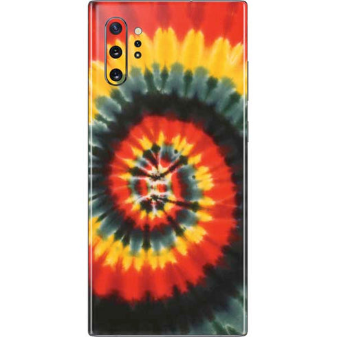 Liquid Blue Tie Dye - Rasta Spiral Galaxy Note 10 Plus Skin