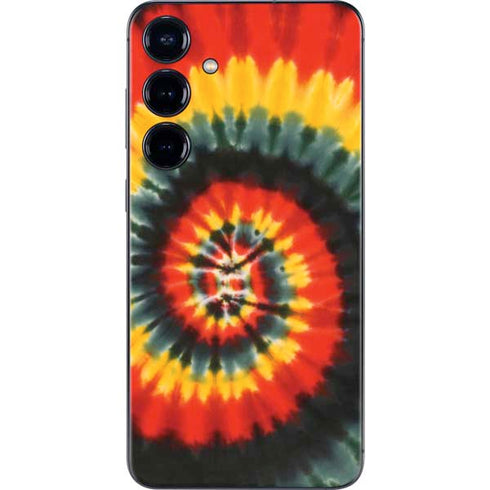 Liquid Blue Tie Dye - Rasta Spiral Galaxy S24 Plus Skin
