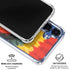 Liquid Blue Tie Dye - Rasta Spiral Galaxy S25 Plus Clear Case