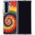 Liquid Blue Tie Dye - Rasta Spiral Galaxy Z Fold6 Clear Case