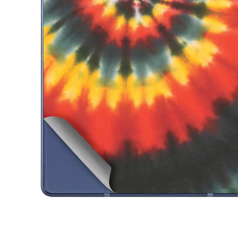 Liquid Blue Tie Dye - Rasta Spiral Galaxy Z Fold6 Skin