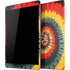 Liquid Blue Tie Dye - Rasta Spiral iPad Skins