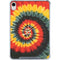 Liquid Blue Tie Dye - Rasta Spiral iPad 11th Gen (2025) Clear Case