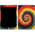Liquid Blue Tie Dye - Rasta Spiral Apple iPad Skin