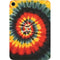 Liquid Blue Tie Dye - Rasta Spiral Apple iPad Mini Skin