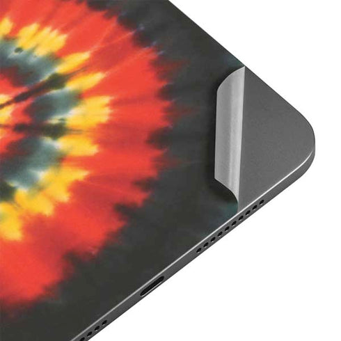 Liquid Blue Tie Dye - Rasta Spiral Apple iPad Mini Skin