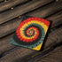 Liquid Blue Tie Dye - Rasta Spiral Apple iPad Pro Skin
