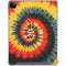 Liquid Blue Tie Dye - Rasta Spiral iPad Cases