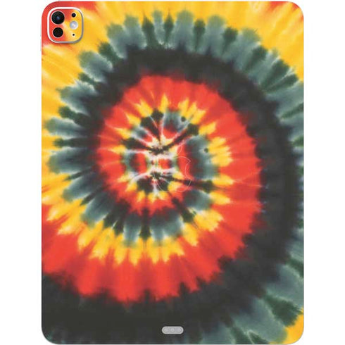 Liquid Blue Tie Dye - Rasta Spiral iPad Pro 13in M4 (2024) Skin