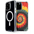 Liquid Blue Tie Dye - Rasta Spiral iPhone Cases