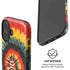 Liquid Blue Tie Dye - Rasta Spiral iPhone 16 Magsafe Impact Case