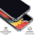 Liquid Blue Tie Dye - Rasta Spiral iPhone 16 Plus Clear Case