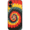 Liquid Blue Tie Dye - Rasta Spiral iPhone 16 Plus Skin