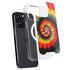 Liquid Blue Tie Dye - Rasta Spiral iPhone 16 Pro MagSafe Case