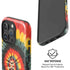 Liquid Blue Tie Dye - Rasta Spiral iPhone 16 Pro Magsafe Impact Case