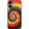 Liquid Blue Tie Dye - Rasta Spiral iPhone 16 Skin
