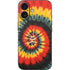 Liquid Blue Tie Dye - Rasta Spiral iPhone 16 Skin