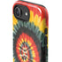 Liquid Blue Tie Dye - Rasta Spiral iPhone 16e Impact Case